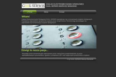 Zakład Elektromechaniki Dźwigowej Gaal-Serwis Mariusz Banasiak - Windy Łódź