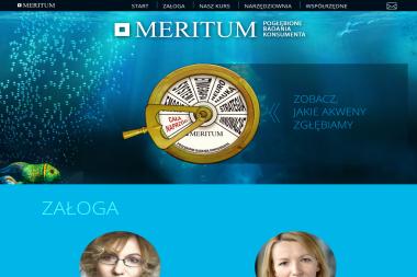 Meritum. Badania marketingowe, badania rynku - Badanie rynku Łódź