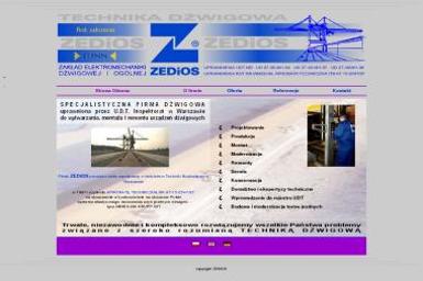 Zakład Elektromechaniki Dźwigowej i Ogólnej Zedios Sp. z o.o. - Windy Osobowe Pruszków