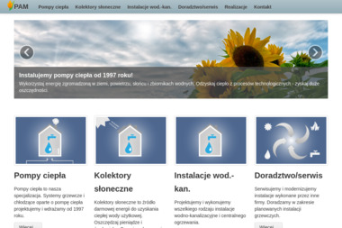PAM-Zdzisław Niedziałek - Montaż Kolektorów Słonecznych Warszawa