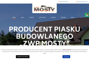 ZAKŁAD PRODUKCJI NAWOZÓW ORGANICZNYCH I WYDOBYWANIA PIASKU Z.W.P. "MOSTY" Sp. z o. o. - Transport Paletowy Międzynarodowy Mosty