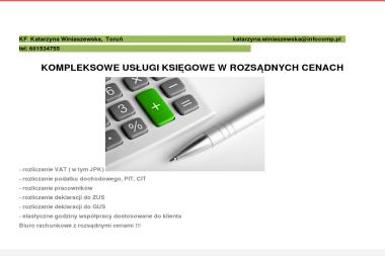 KF Katarzyna Winiaszewska - Prowadzenie Rachunkowości Toruń