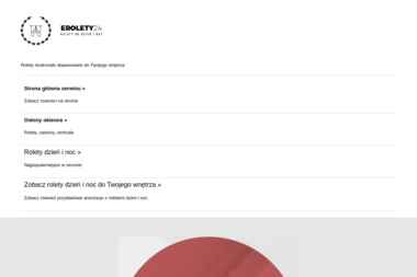 PPHU e-rolety24.pl - Doskonałej Jakości Żaluzje Pionowe Na Wymiar Częstochowa
