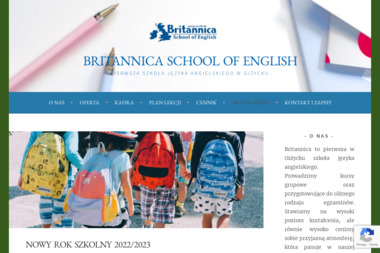 Britannica Szkoła Języka Angielskiego Mateusz Bogdanowicz - Kurs Angielskiego dla Dzieci Giżycko