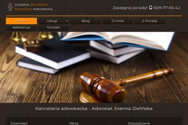 Kancelaria Adwokacka Adwokat Joanna Zielińska - Obsługa prawna firm Łódź