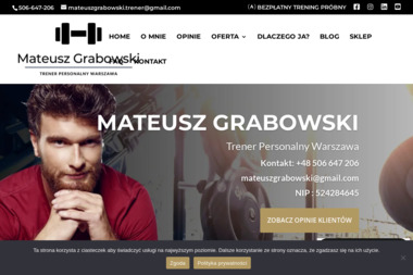 Mateusz Grabowski - Odchudzanie Warszawa