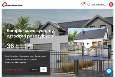 Hammerman-Tech Sp. z O.O. Sp.K. - Ogrodzenia panelowe Poznań