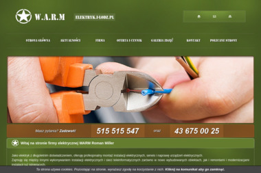 WARM Roman Miller - Pomiary Elektryczne Ł&oacute;dź