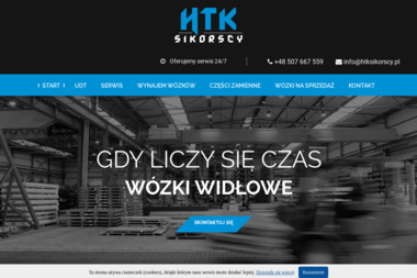 HTK SIKORSCY TOMASZ SIKORSKI - Sprzedaż Wózków Widłowych Gdańsk