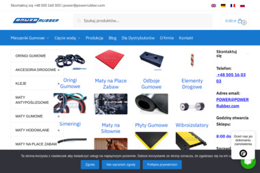 Power Rubber Robert Piotrowski - Pozycjonowanie Moszna-Parcela