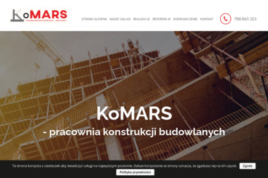 KoMARS Pracownia Konstrukcji Budowlanych Marcin Słowik - Wyjątkowe Projektowanie Hal Przemysłowych Mielec
