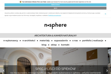 n-sphere Architektura & Kamień Naturalny - Rewelacyjne Tarasy Ogrodowe Żywiec