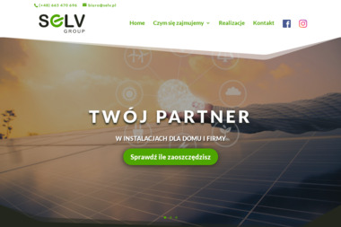 SELV GROUP - FOTOWOLTAIKA, POMPY CIEPŁA, KLIMATYZACJE - Panele fotowoltaiczne Wrocław