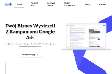SEMUP - Reklama w Google, Projektowanie Stron www - Logo Firmy Gdynia