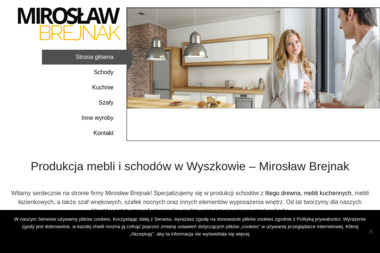 Mirosław Brejnak - Schody Wewnętrzne Drewniane Wyszków