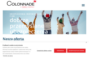 Colonnade Insurance S.A. Oddział w Polsce - Ubezpieczenia Turystyczne Warszawa