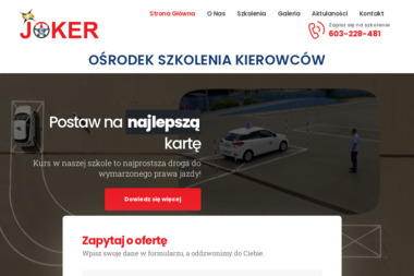 SZKOŁA JAZDY "JOKER" - Kurs Na Prawo Jazdy Włocławek
