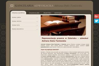 Kancelaria Adwokacka Adriana Duks-Taniewska - Adwokaci Od Rozwodu Gdańsk
