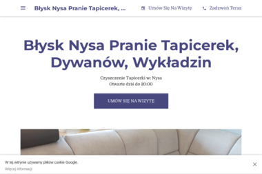 FU Błysk Czyszczenie dywanów i tapicerek - Pralnia Tapicerek Nysa