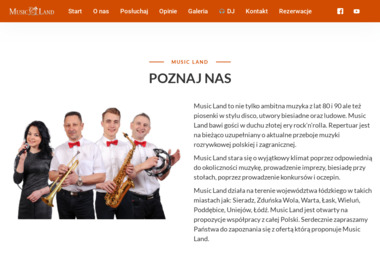 Zespół muzyczny "Music Land" - Zespół Na Event Brzeźnio