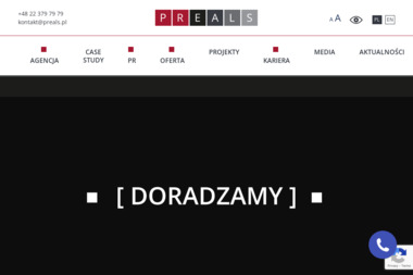 Preals Sp. z o.o. - Strategia PR Warszawa