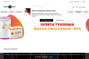 Strefa Mocy Suplementy, Odżywki, Dietetyka