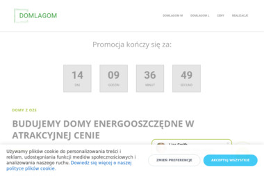 DOMLAGOM Sp. z o.o. - Budowa dom&oacute;w Warszawa