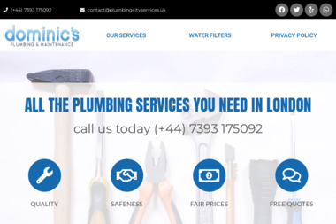 Dominic's plumbing &maitenance - Firma Hydrauliczna londyn