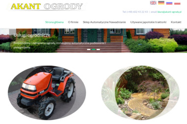 AKANT - Firma Ogrodnicza - Systemy Nawadniania Warszawa