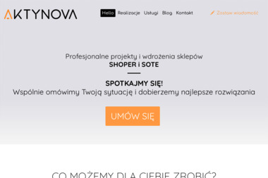 AKTYNOVA Sp. z o.o. - Projektowanie Stron www Kraków
