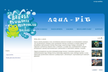 Aqua-Fit - Nauka Nurkowania Włocławek