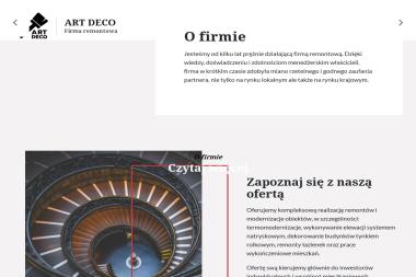 ART DECO - Remonty domów i kamienic Kalisz Pomorski