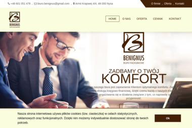 "BENIGNUS" Biuro Rachunkowo-Usługowe Aleksandra Akielaszek - Księgowy Nysa