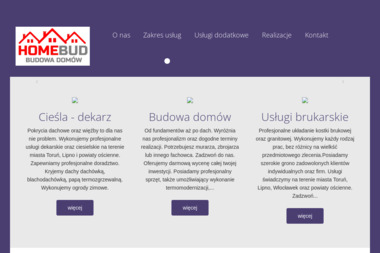 F.H.U. "HOME BUD" - Konstrukcja Dachu Toruń