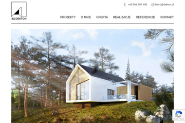 4Q DEKTON Pracownia Architektoniczna - Projekty Dom&oacute;w Nowoczesnych Szczecin