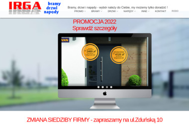 Przedsiębiorstwo IRGA - Drzwi Garażowe Segmentowe Wrocław