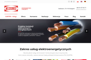 ELEKTRA Wykonawstwo i Projekty - Instalacje Stargard