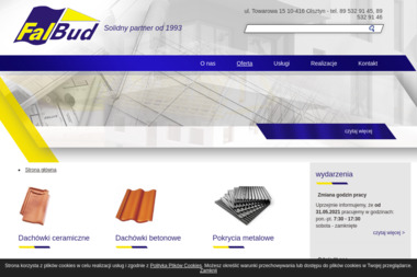 PHU Fal-Bud - Konstrukcja Dachu Olsztyn