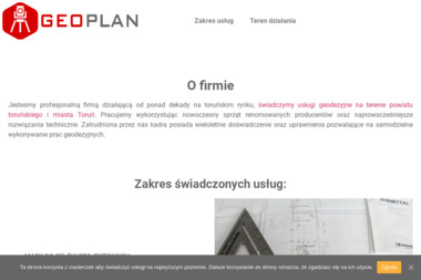 Usługi Geodezyjno - Kartograficzne "Geoplan" Maciej Nowicki - Geodeta Toruń
