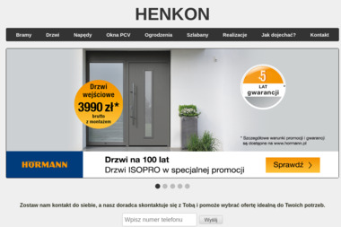 Henkon - Drzwi Garażowe Szczecin