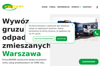 Jakmar - Wyw&oacute;z Papy Warszawa