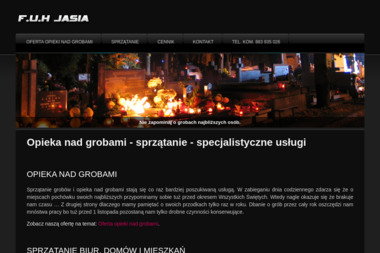 FUH "JASIA" Janina Janas - Sprzątanie Jedlicze