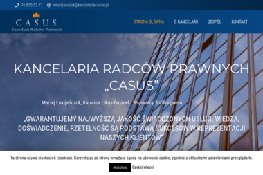Kancelaria Radców Prawnych "CASUS" - Usługi Prawne Głogów