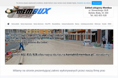 Zakład Usługowy Membux - Zabudowa balkonu Bielsko-Biała