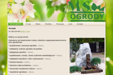 MS Ogrody - Projektowanie ogrodów Łódź