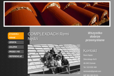COMPLEXDACH - Konstrukcja Dachu Ozimek
