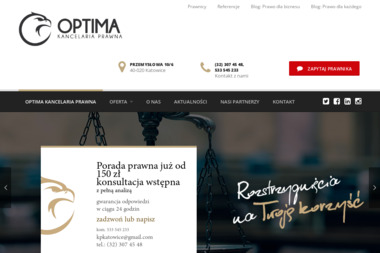 OPTIMA Kancelaria Prawna - Radca prawny Katowice