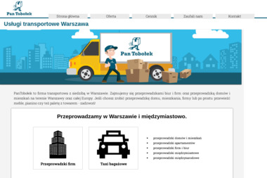 Transport i Przeprowadzki - Pan Tobołek - Firma Transportowa Międzynarodowa Warszawa