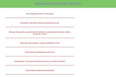 Biuro detektywistyczne "Prywatny Detektyw" - Detektyw Poznań