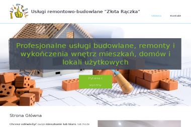 Usługi Remontowo-Budowlane "Złota Rączka" - Gładzie Białośliwie